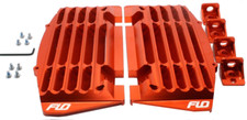 KTM Husqvarna  RADIATOR GUARDS / BRACE / GUARD Orange Flo Motorsports