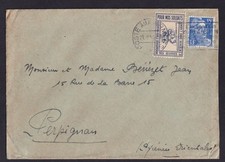 Enveloppe avec cachet POSTE