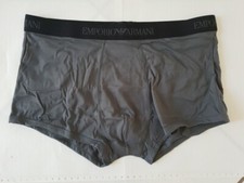 EMPORIO ARMANI BOXER HOMME TAILLE L COLORIS GRIS 100% COTON REF 8A722