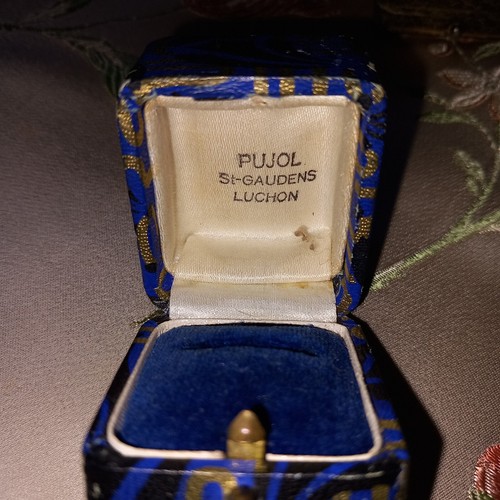Ecrin bijoux ancien annees - bijoux,