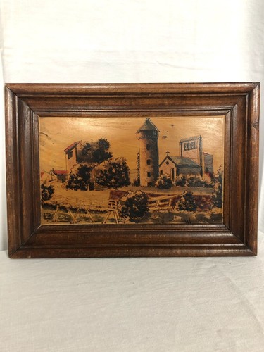 Tableau paysage gravure - paysage,