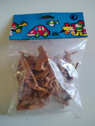 Ancien sachet soldats - sachet,