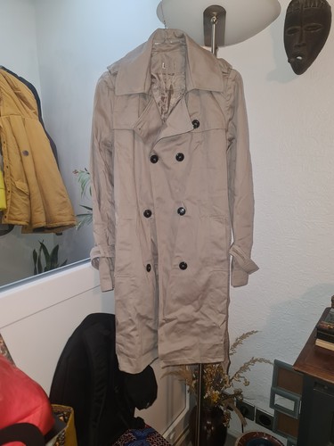 Trenchcoat taille lili rose - s,