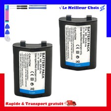 2x Batterie 2800mAh EN-EL4 EN-EL4a EN-EL4e Pour NIKON D2H D2Hs D2X D2Xs D3 D3S