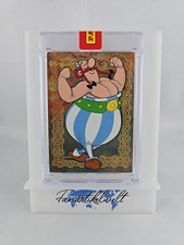 Obelix 2025 Panini Asterix Sine Tempore Carte En Métal Forge En Cuivre /1000