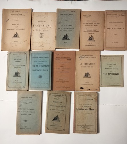 Lot livrets militaires - livrets,