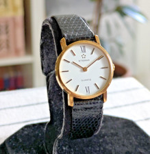 Montre vintage femme - Eterna quartz - Mvt ETA - Dress watch - Pile neuve
