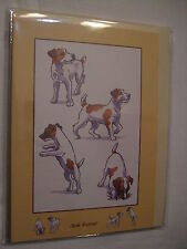 CARTE + ENVELOPPE - chien