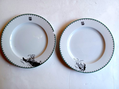 Assiettes tintin herge - assiettes,