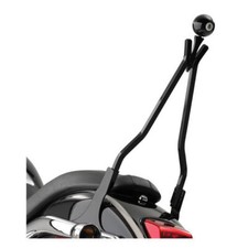 Sissy Bar Multitude 30" Noir Pour Harley - Davidson Softail, Dyna