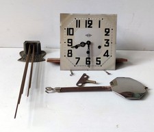 CARILLON 3 TROUS 8 MARTEAUX BALANCIER CLEF GIROD VERITABLE WESMINSTER 1940