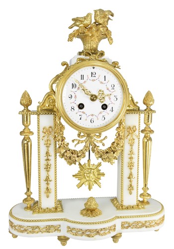 Portique kaminuhr empire - kaminuhr, clock