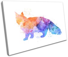 Watercolour Cat Maine Coon