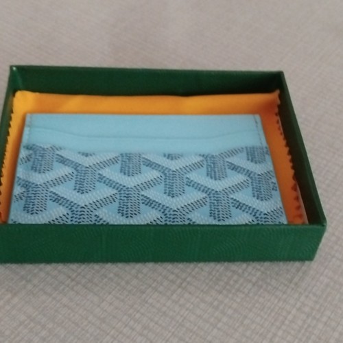 Goyard porte cartes - goyard, bleu