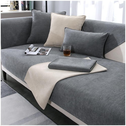 Housse canapé chenille - en,