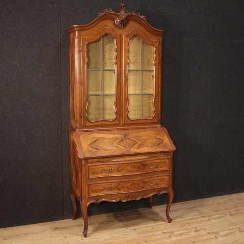 Grande vitrine vintage bureau