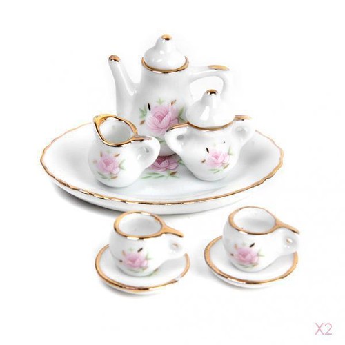 8pcs maison poupée - de,