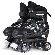 Roller Enfant Fille Patins à roulettes pour Enfants Garçons et débutants 4 Ta...