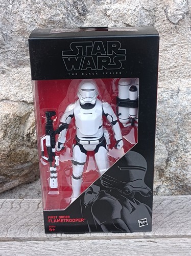 Figurine star wars black - figurine, 6"