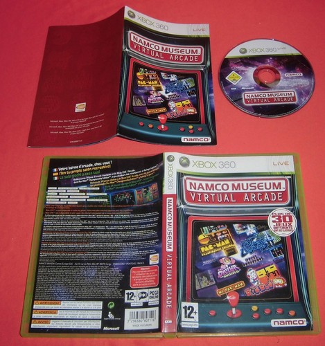 Xbox 360 namco museum - xbox, virtual