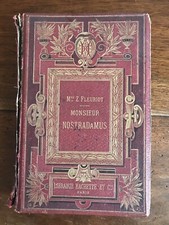 1875 Monsieur de Nostradamus 36 Gravures sur bois  Z. Fleuriot  livre ancien