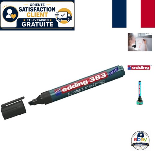 Edding 383 marqueur - edding, noir