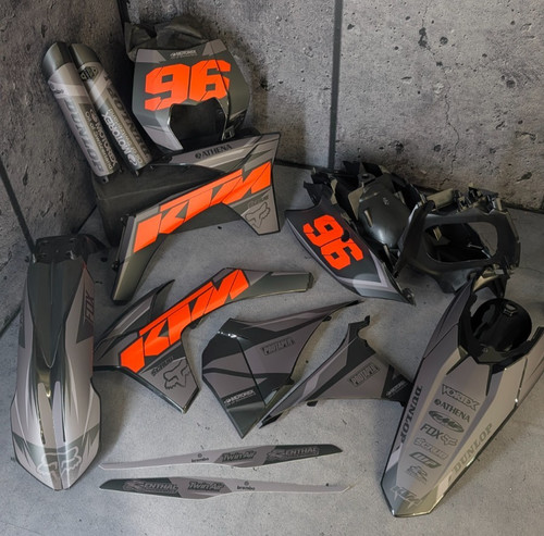 Plastics graphics ktm 2012 - +,