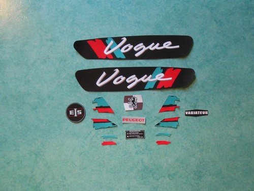 Lot autocollants peugeot 103 - lot,