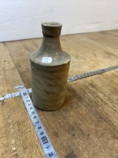 N. 9 Antique 18th Century 17th Century Stoneware Terracotta Bottle Rare Deco Castle Films