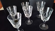 6 Anciens verres  à vin