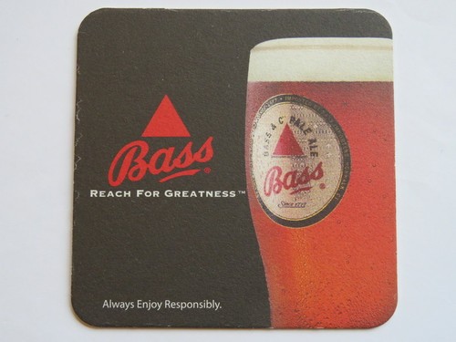 Bière dessous verre bass - dessous,