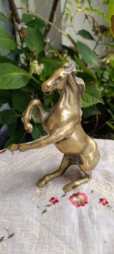 Statue cheval bronze - statue,