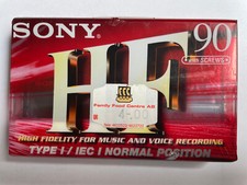 cassette vierge sony hf 90
