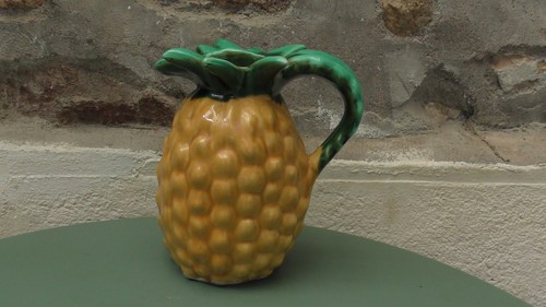 Pichet ananas barbotine - pichet,