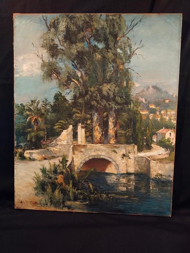 Hyeres les palmiers tableau - les,