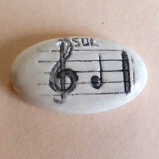 Handcrafted bean dragée du MH 1993 - Les Notes de Musique: le Sol