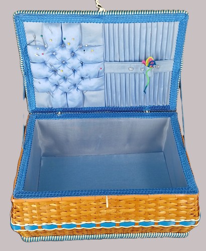 Boite couture osier - en,