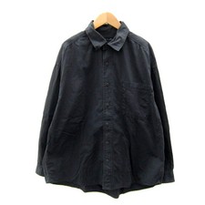 Niko and.. Men's Charcoal Gray Long Sleeve Work Shirt M Solid Casual