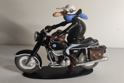 Figurine moto résine - figurine, joe