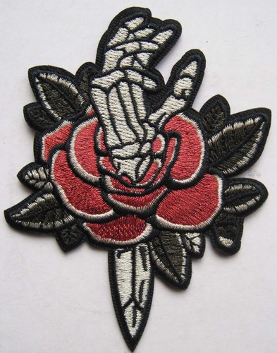 Patch faucheuse rose - patch, la