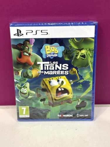 Jeu ps5 bob eponge - jeu,