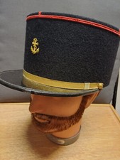 Ancien képi militaire - homme du rang de Troupe de Marine - années 70/80