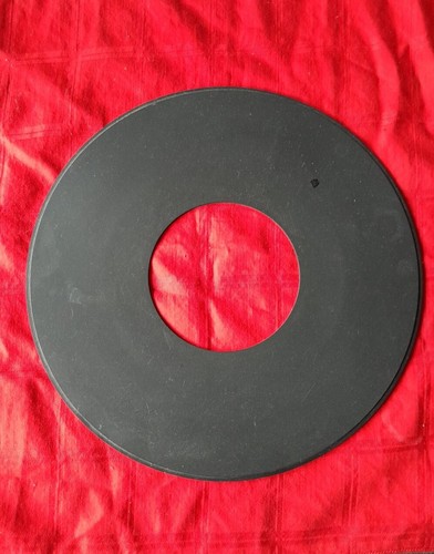 Tapis tourne disque noir - tapis,