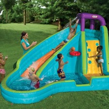 Little Tikes Slam 'n' Curve Slide Water Soft Gonflable