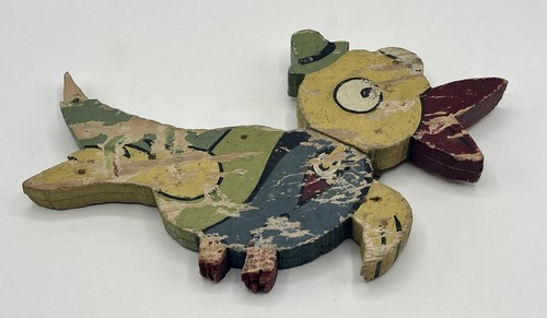 Oiseau bois peint - bois, jouet