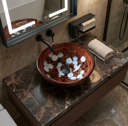 Meuble lavabo comptoir - meuble-lavabo, de