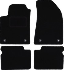 Tapis de sol en velours noir pour Fiat Bravo II année 2007-2012 set 4 pièces