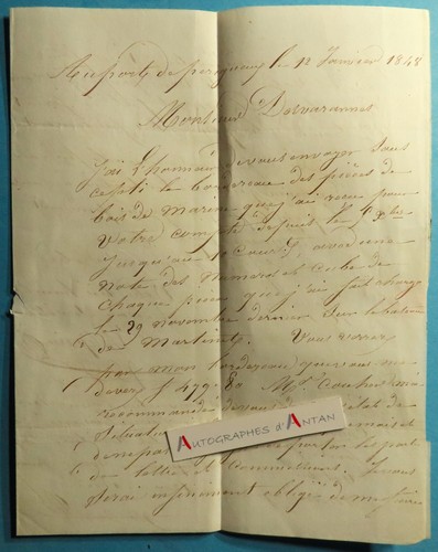 Port de perigueux 1848 - au,