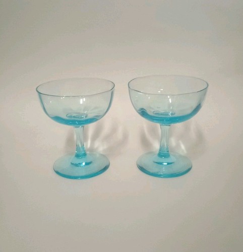 Coupes champagne bleues - coupes, à
