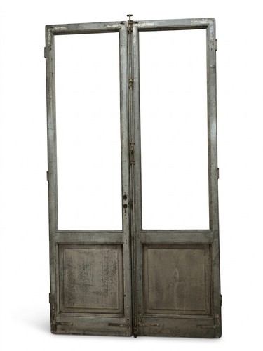 Anciennes portes doubles - anciennes,
